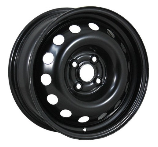 Диск Стальной TREBL мод.53B35B(12 отв)_P (палета) 14х5.5 PCD 4х98 ET35 DIA58.6  Black  